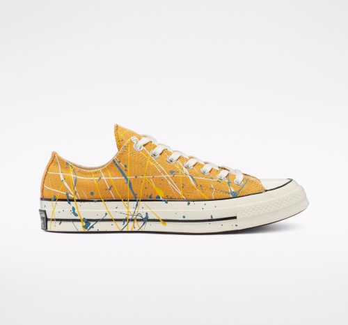 CT70 PAINT SPLATTER SUNFLOWER LOW CUT 170804C