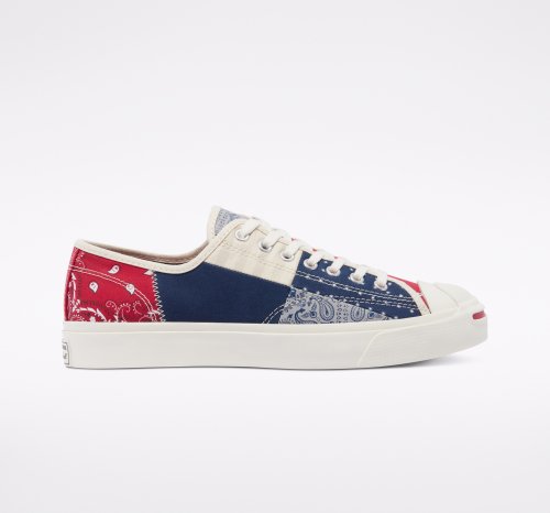 JACK PURCELL PATCHWORK SHIRTING CHAMBRAY BLUE LOW CUT 171725C