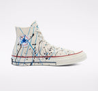 CT70 PAINT SPLATTER PARCHMENT HI CUT 170802C