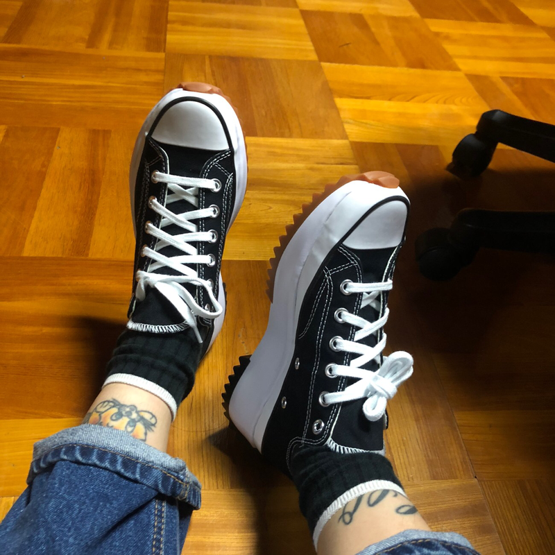 【SEVENTEEN ジョンハン着用】RUN STAR HIKE BLACK LOW CUT 168816C