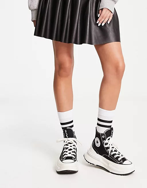 【SEVENTEEN ジョンハン着用】RUN STAR LEGACY CX FUTURE COMFORT BLACK HI CUT A00869C