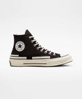 CT70 HACKED HEEL EDGE VELVET BROWN HI CUT A03239C