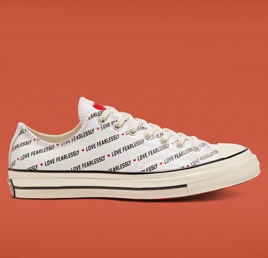 CT70 LOVE PEARYSLEY WHITE LOW CUT 167346C
