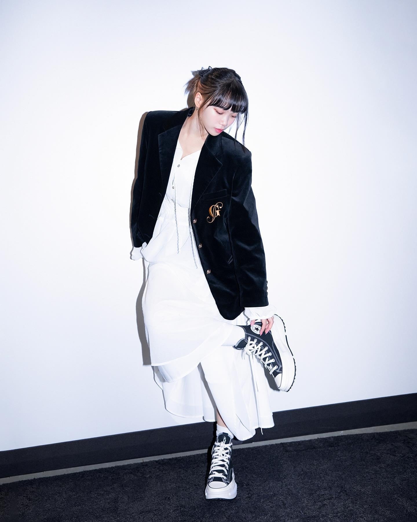 【SEVENTEEN ジョンハン着用】RUN STAR LEGACY CX FUTURE COMFORT BLACK HI CUT A00869C