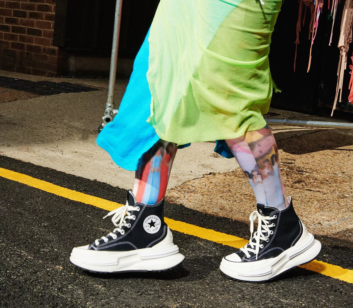 【SEVENTEEN ジョンハン着用】RUN STAR LEGACY CX FUTURE COMFORT BLACK HI CUT A00869C