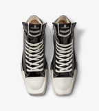 【TWS DOHOON着用】CT70 X DRKSHDW（リック オウエンス） TURBODRK LACQUERED BLACK HI CUT A01291C