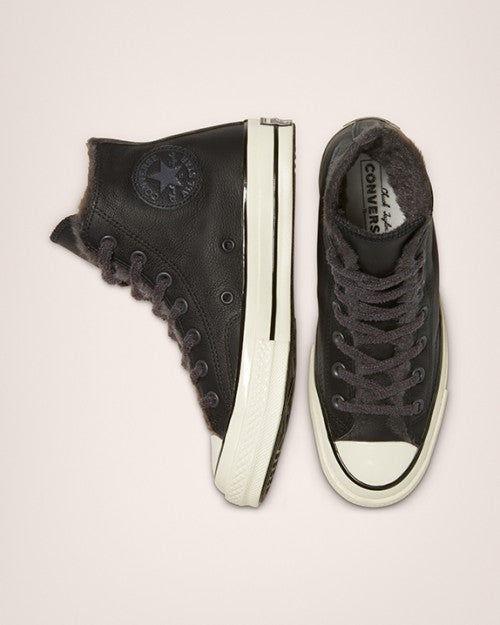 【22cmのみ】CT70 COSY CLUB BLACK LEATEHR（レザー）HI CUT 569516C