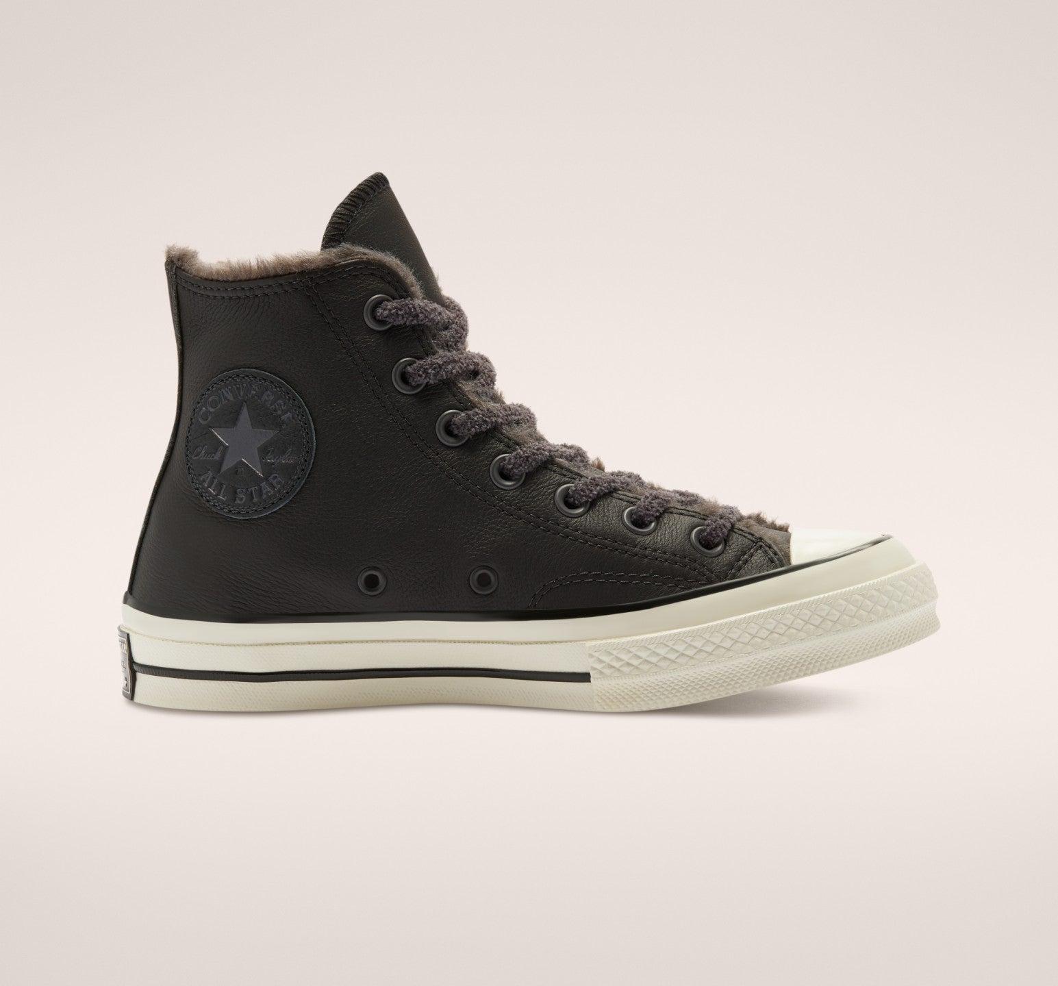 【22cmのみ】CT70 COSY CLUB BLACK LEATEHR（レザー）HI CUT 569516C