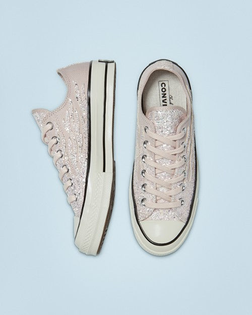 CT70 FLAME GLITER PINK LOW CUT 569537C