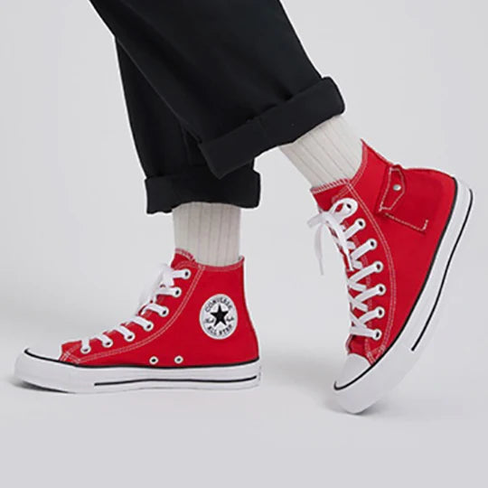 ALL STAR Chuck Taylor SIDE POCKET RED HI CUT 167043C