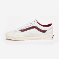 VANS US STYLE36 RETRO LEATHER（レザー）SPORTS BURGUNDY LOW CUT