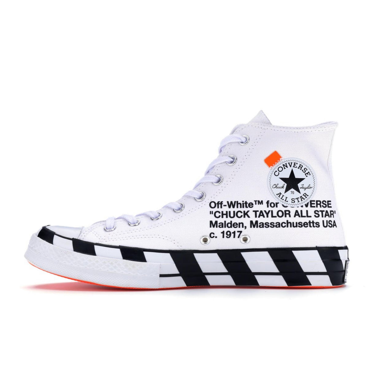 CT70 X Off-White V2 （2021年Ver）WHITE HI CUT 163862C