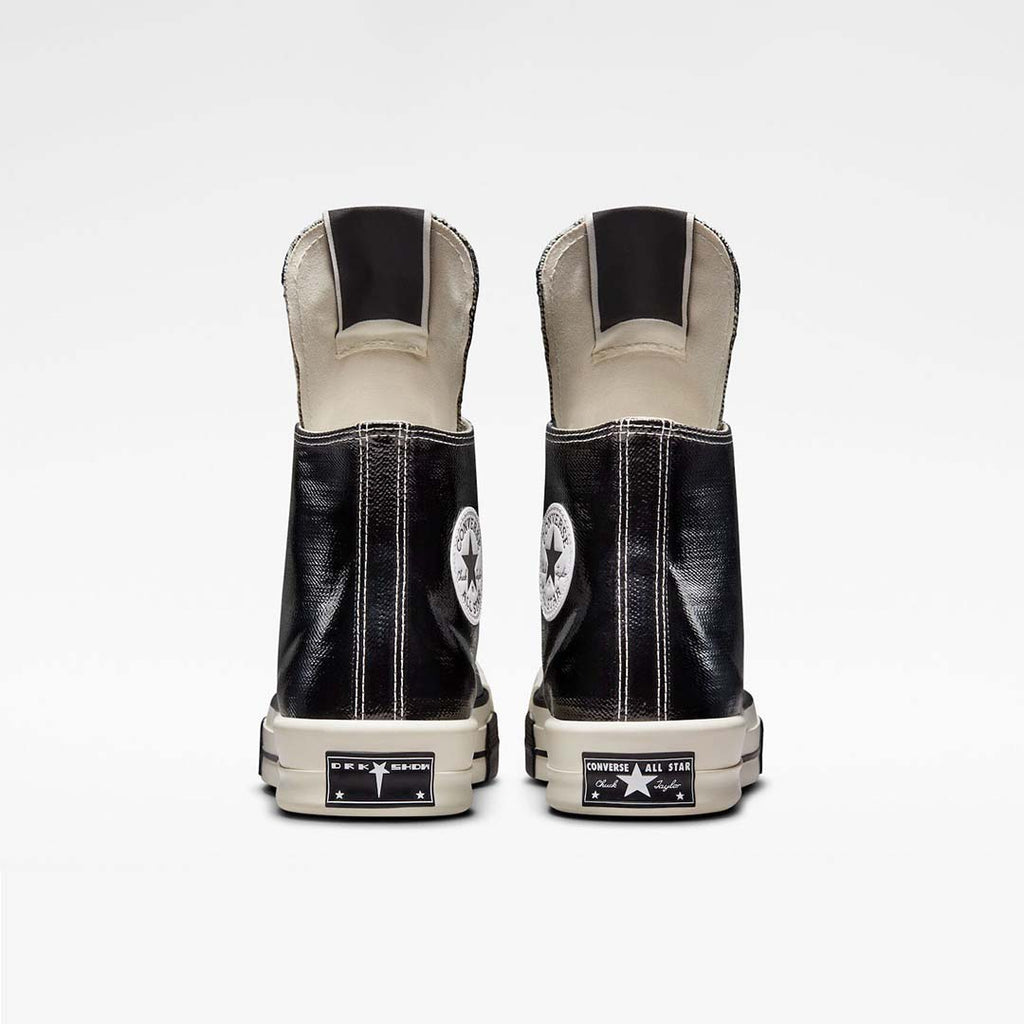 【TWS DOHOON着用】CT70 X DRKSHDW（リック オウエンス） TURBODRK LACQUERED BLACK HI CUT A01291C