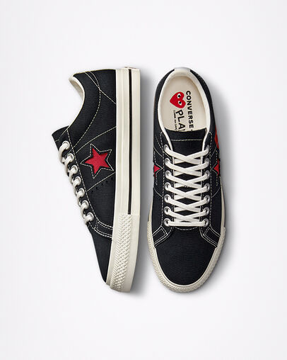 ONE STAR Comme des Garcon's BLACK LOW CUT （ブラック）A01791C
