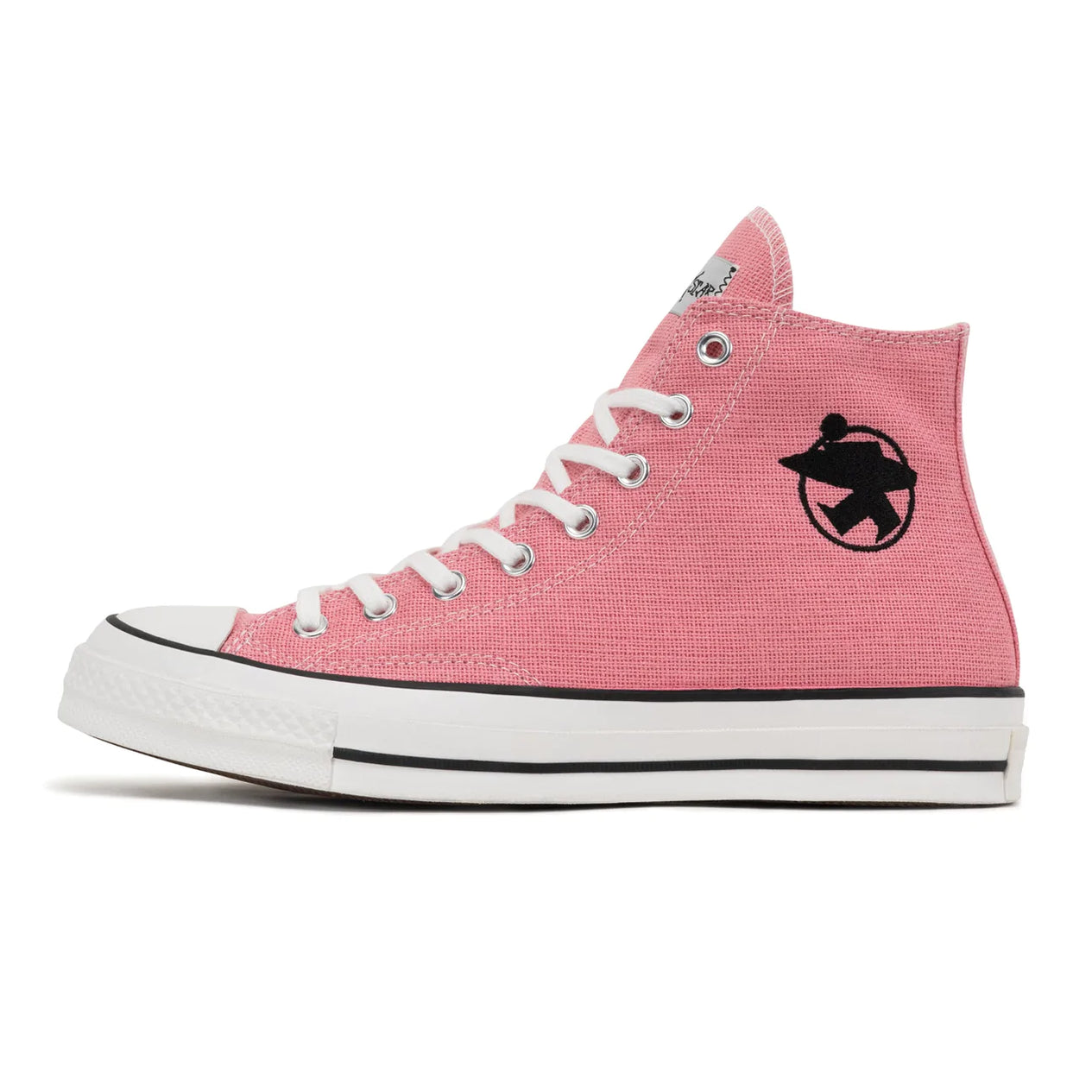CT70 STUSSY ステューシー SURFMAN PlUMERIA PINK HI CUT A02052C