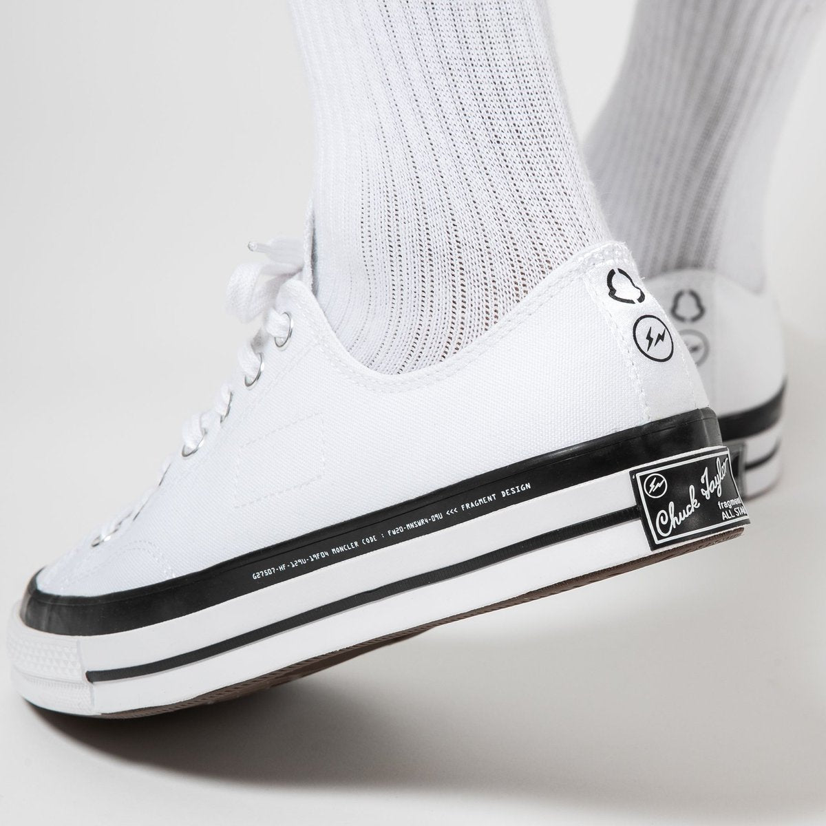 CT70 Converse x Moncler x Fragment WHITE（2020年式） LOW CUT 169070C