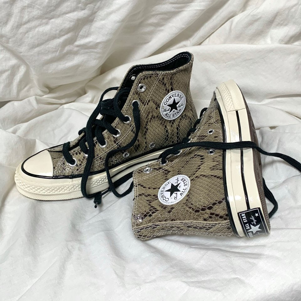 【旧品番】CT70 NEW SNAKE SKIN LEATEHR（レザー）HI CUT 170103C