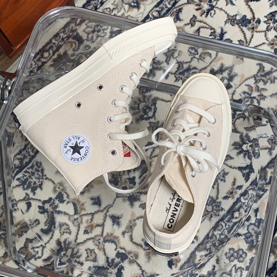 【旧品番・全サイズ再入荷】CT70 NATURAL IVORY（ナチュラル・アイボリー） LOW CUT 162211C