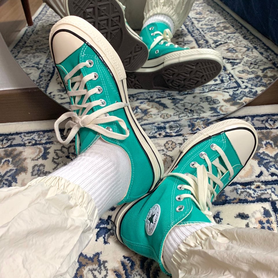 CT70 COURT GREEN HI CUT 170089C