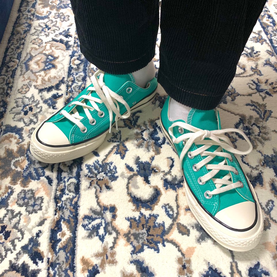 CT70 COURT GREEN HI CUT 170089C