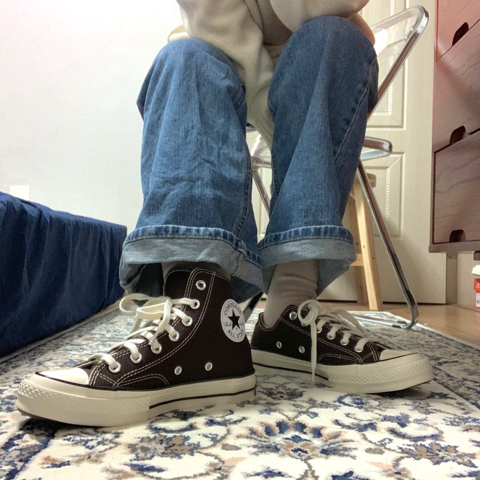 【デッドストック】CT70 DARK ROOT BROWN HI CUT 170551C