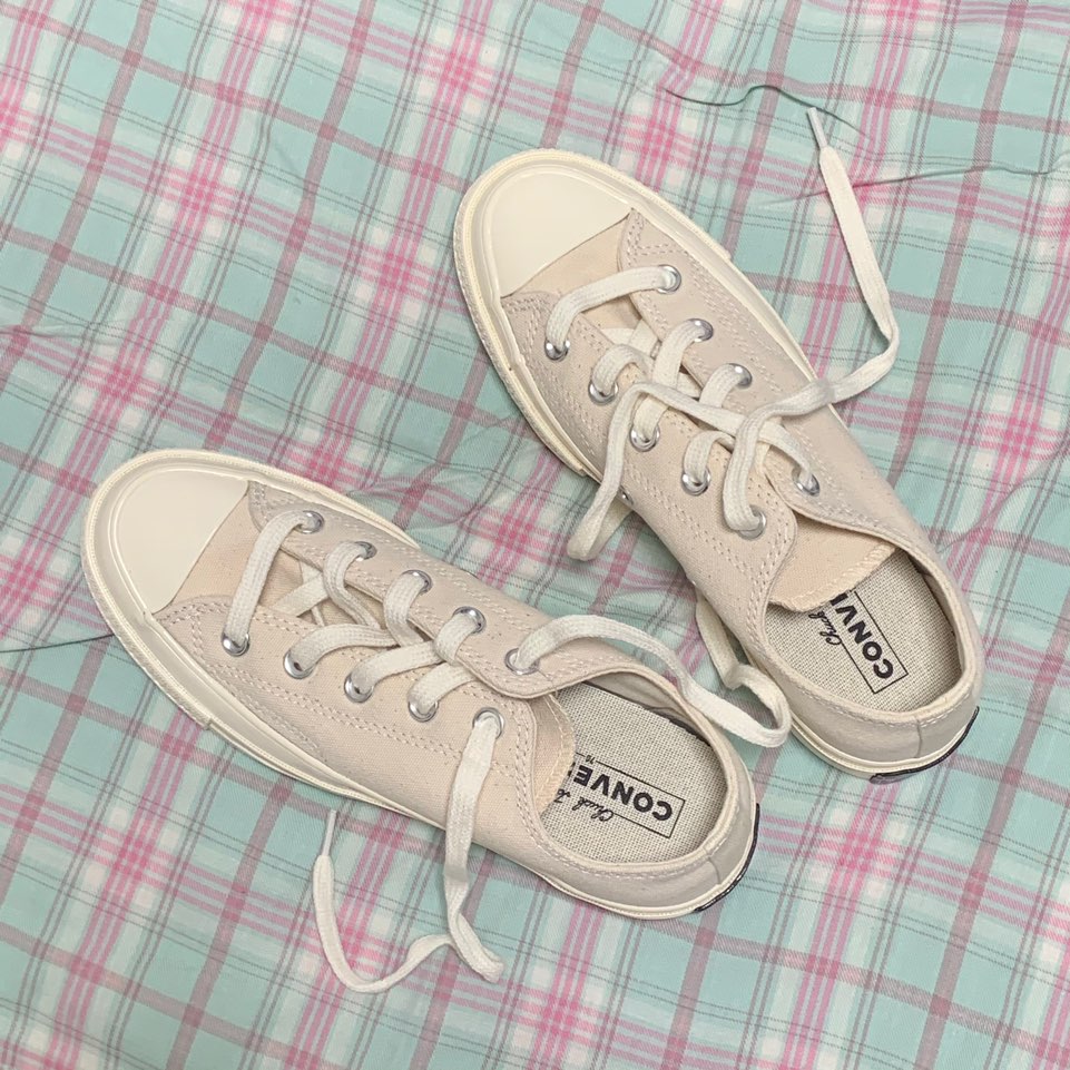【旧品番・全サイズ再入荷】CT70 NATURAL IVORY（ナチュラル・アイボリー） LOW CUT 162211C