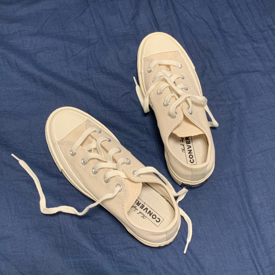 【旧品番・全サイズ再入荷】CT70 NATURAL IVORY（ナチュラル・アイボリー） LOW CUT 162211C