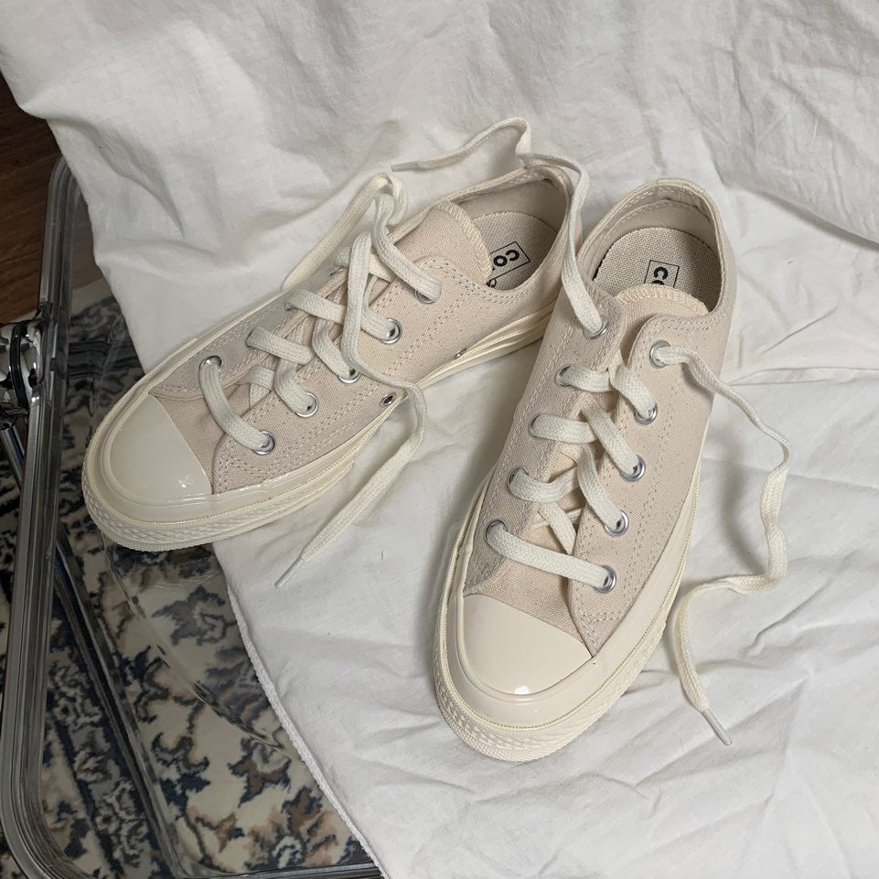 【旧品番・全サイズ再入荷】CT70 NATURAL IVORY（ナチュラル・アイボリー） LOW CUT 162211C