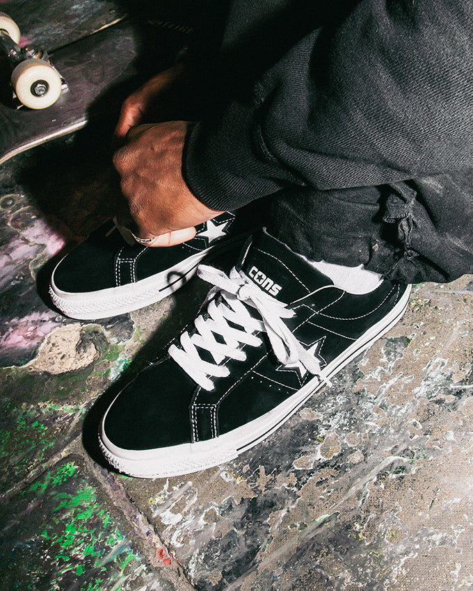 ONE STAR PRO（CONS）BLACK SUEDE（スエード）171327C