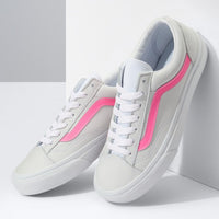 VANS US STYLE36 RETRO LEATHER（レザー）POP STYLE PINK LOW CUT