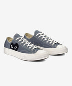CT70 Play Comme des Garcons Chuck 70 Ox Steel Gray LOW CUT 171849C