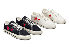 ONE STAR Comme des Garcon's BLACK LOW CUT （ブラック