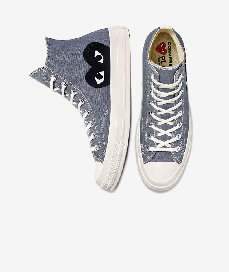 CT70 Play Comme des Garcons Hi Steel GrayHI CUT 171847C
