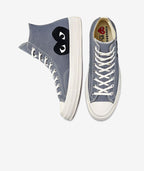 CT70 Play Comme des Garcons Hi Steel GrayHI CUT 171847C