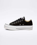 ALL STAR Lift Canvas Black LOW CUT 560250C