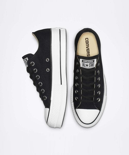 ALL STAR Lift Canvas Black LOW CUT 560250C