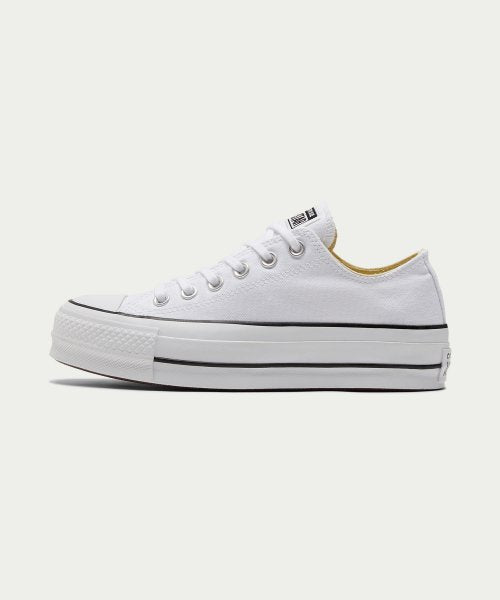 ALL STAR Lift Canvas White LOW CUT 560251C