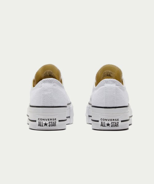 ALL STAR Lift Canvas White LOW CUT 560251C