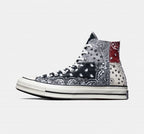 CT70 PAISLEY BLACK HI CUT 169880C