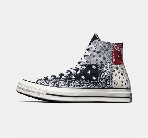 CT70 PAISLEY BLACK HI CUT 169880C