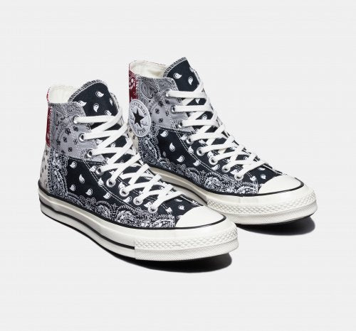 CT70 PAISLEY BLACK HI CUT 169880C