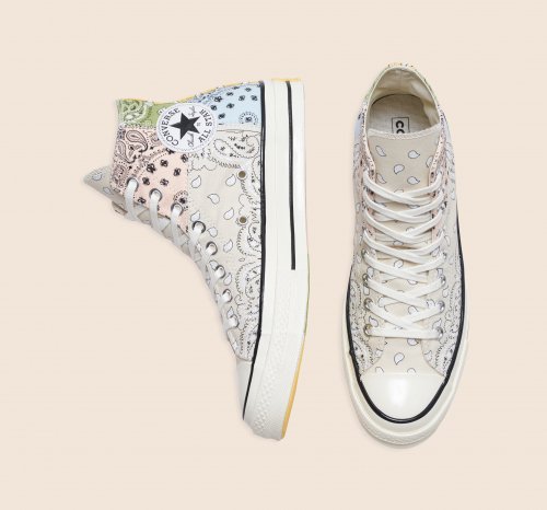 CT70 PAISLEY NATURAL IVORY HI CUT 169881C