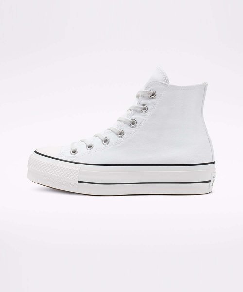 ALL STAR Lift Canvas White HI CUT 560846C