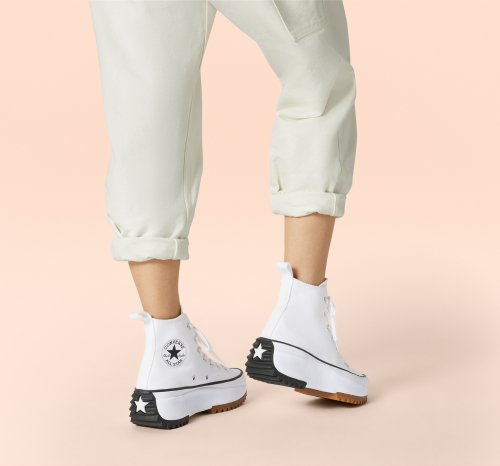 RUN STAR HIKE WHITE HI CUT 166799C