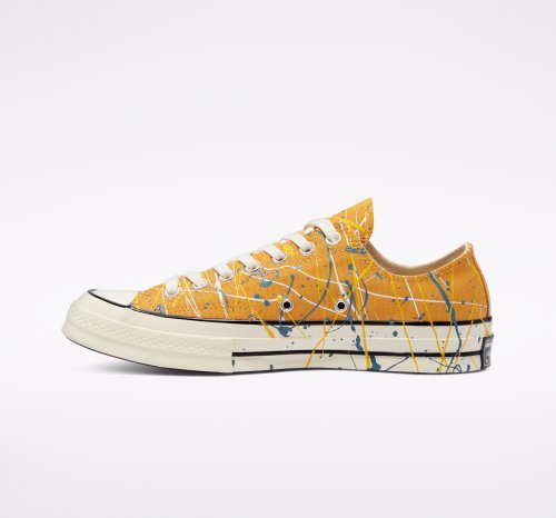 CT70 PAINT SPLATTER SUNFLOWER LOW CUT 170804C