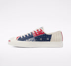 JACK PURCELL PATCHWORK SHIRTING CHAMBRAY BLUE LOW CUT 171725C