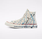 CT70 PAINT SPLATTER PARCHMENT HI CUT 170802C