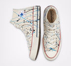 CT70 PAINT SPLATTER PARCHMENT HI CUT 170802C