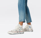 CT70 PAINT SPLATTER PARCHMENT HI CUT 170802C