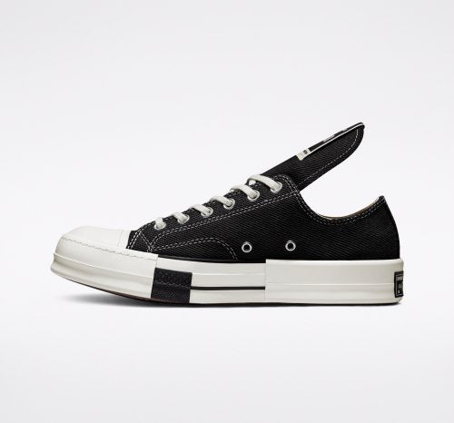CT70 X DRKSHDW DRK STAR（Rick Owens） BLACK LOW CUT 172347C